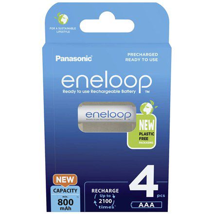 Panasonic | AAA | 800 mAh | 4 pc(s) | ENELOOP BK-4MCDE/4BE